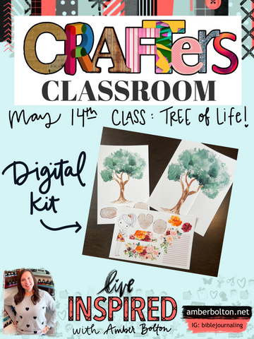 Crafters Classroom: Tree of Life Class DIGITAL KIT
