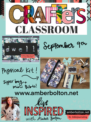 Crafters Classroom: "Dwell" September 2023