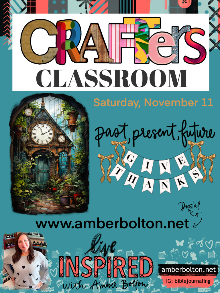 Crafters Classroom: "November 2023" DIGITAL Class Kit