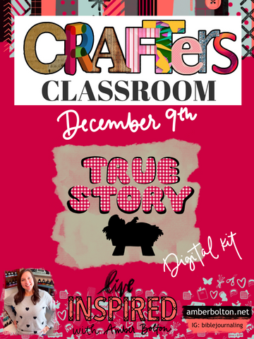 Crafters Classroom: "December 2023" DIGITAL Class Kit