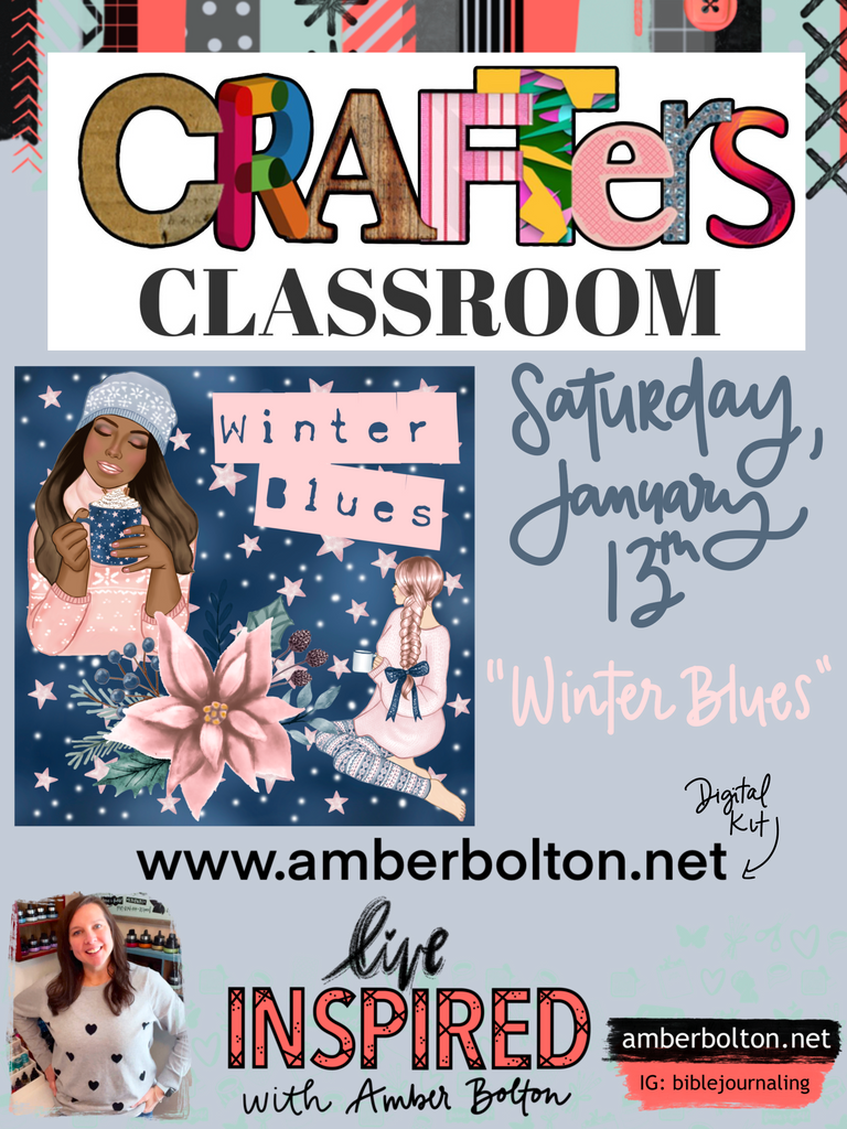 Crafters Classroom: "January 2024" DIGITAL Class Kit