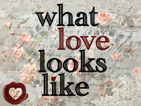 "What Love Looks Like" February 2025 Bible Journaling Study