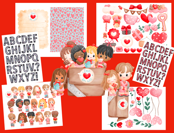 Crafters Classroom: "Love for All" DIGITAL Class Kit